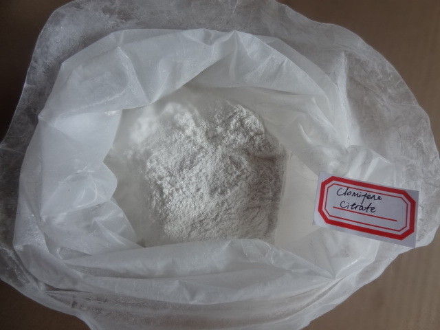 Anti Estrogen Clomid Steroids Powder Hormone Clomifene Citrate CAS 50-41-9