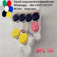 CAS 137525-51-0 مسل بلڈنگ پیپٹائڈز Bpc157 باڈی پروٹیکشن کمپاؤنڈ-157 / BPC 157