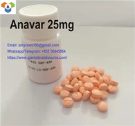 Anavar ٹیبلیٹ 25mg*100 ہائی کوالٹی